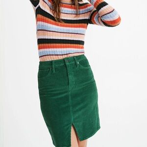Madewell Corduroy Pegged Skirt